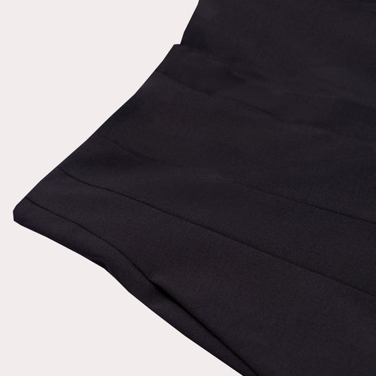 Wide-Leg Tailored Trousers