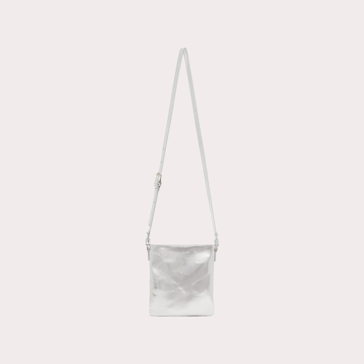 Metallic Effect Crossbody Bag