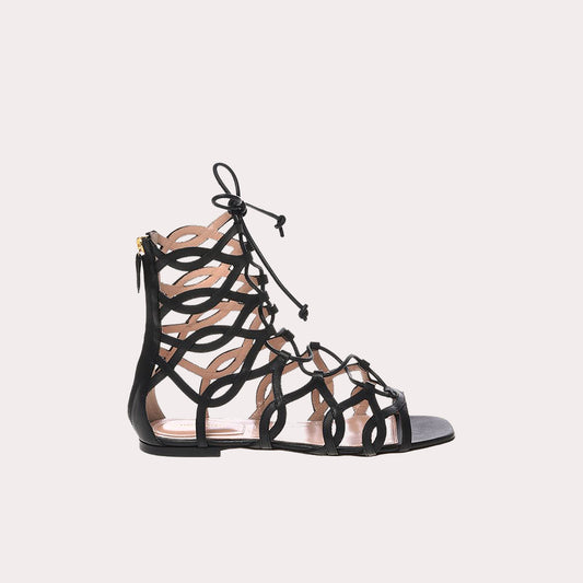 Cage Ankle Gladiator Sandals