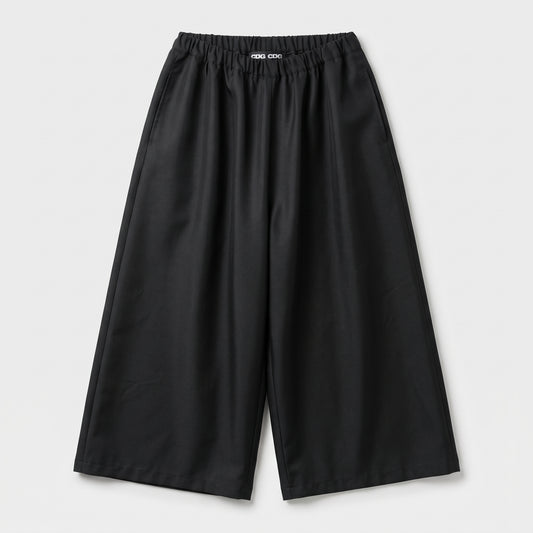 CDG CDG Cropped Wide Leg Trousers
