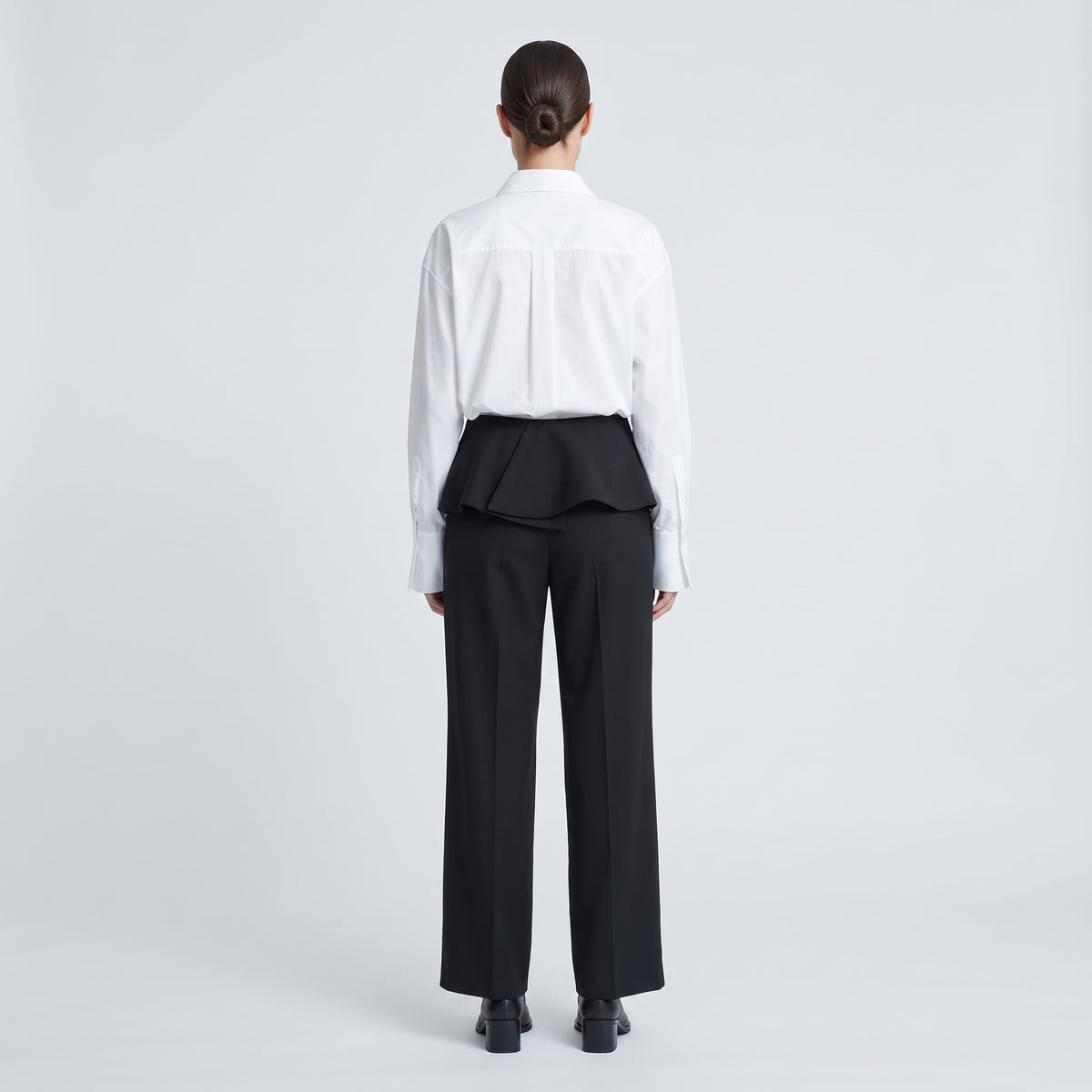 JIL SANDER Tailored Folded Waistband Trousers - view 5