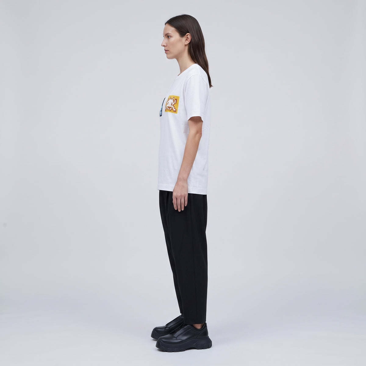 Pixel Art Cotton T-Shirt