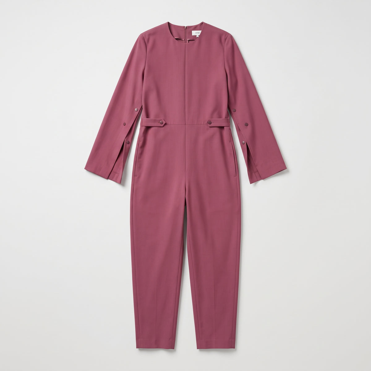 HYKE Elegant Long Sleeve Tailored Jumpsuit