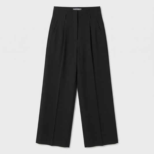 ALBERTA FERRETTI High-Waisted Pleated Trousers