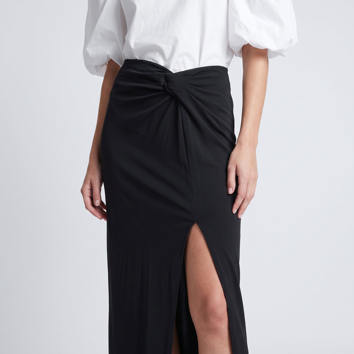 RODEBJER Twist Front Maxi Skirt - view 2