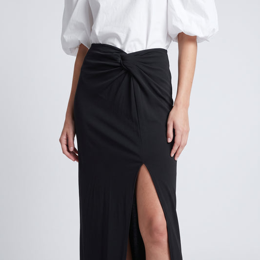 RODEBJER Twist Front Maxi Skirt - view 2