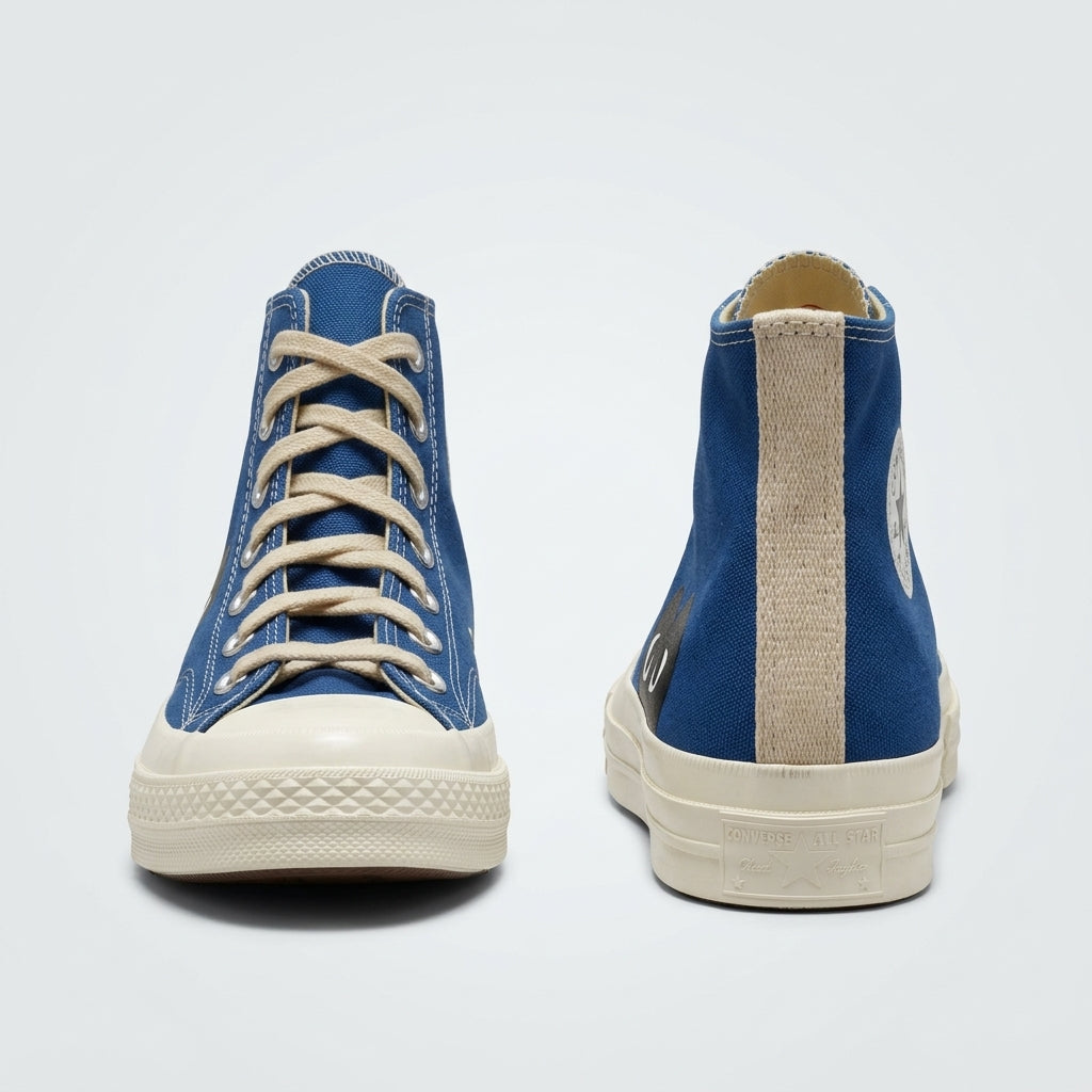 Classic Blue High Top Sneakers