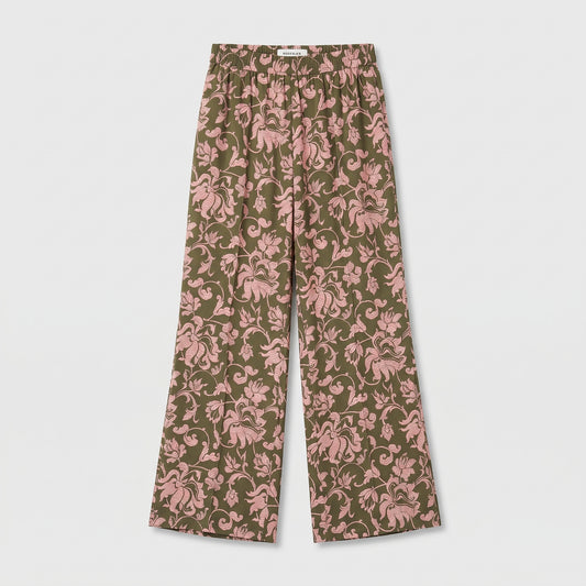 Ezra Floral Wide Leg Trousers