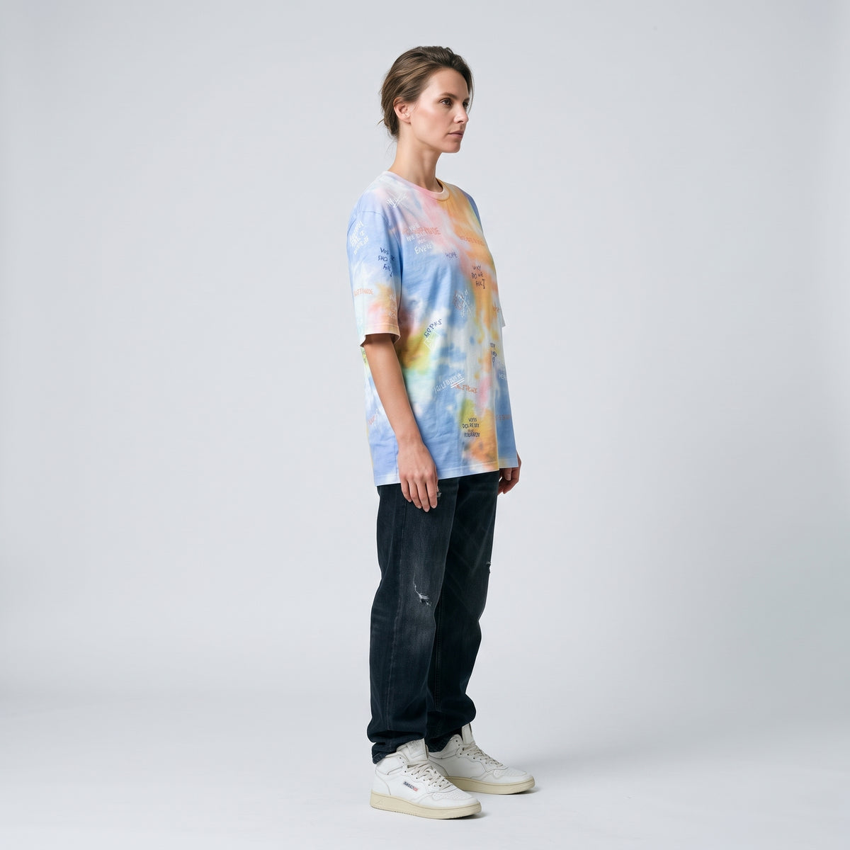 SELFMADE Tie-Dye Graphic Print T-Shirt - view 4