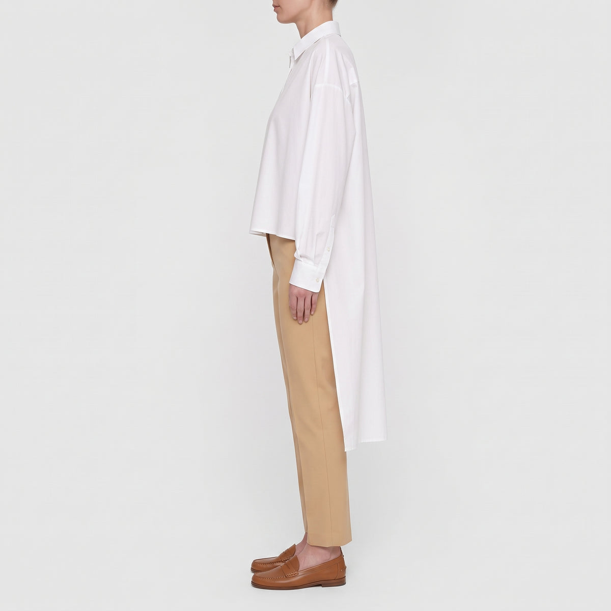 Essential Crisp White Poplin Blouse