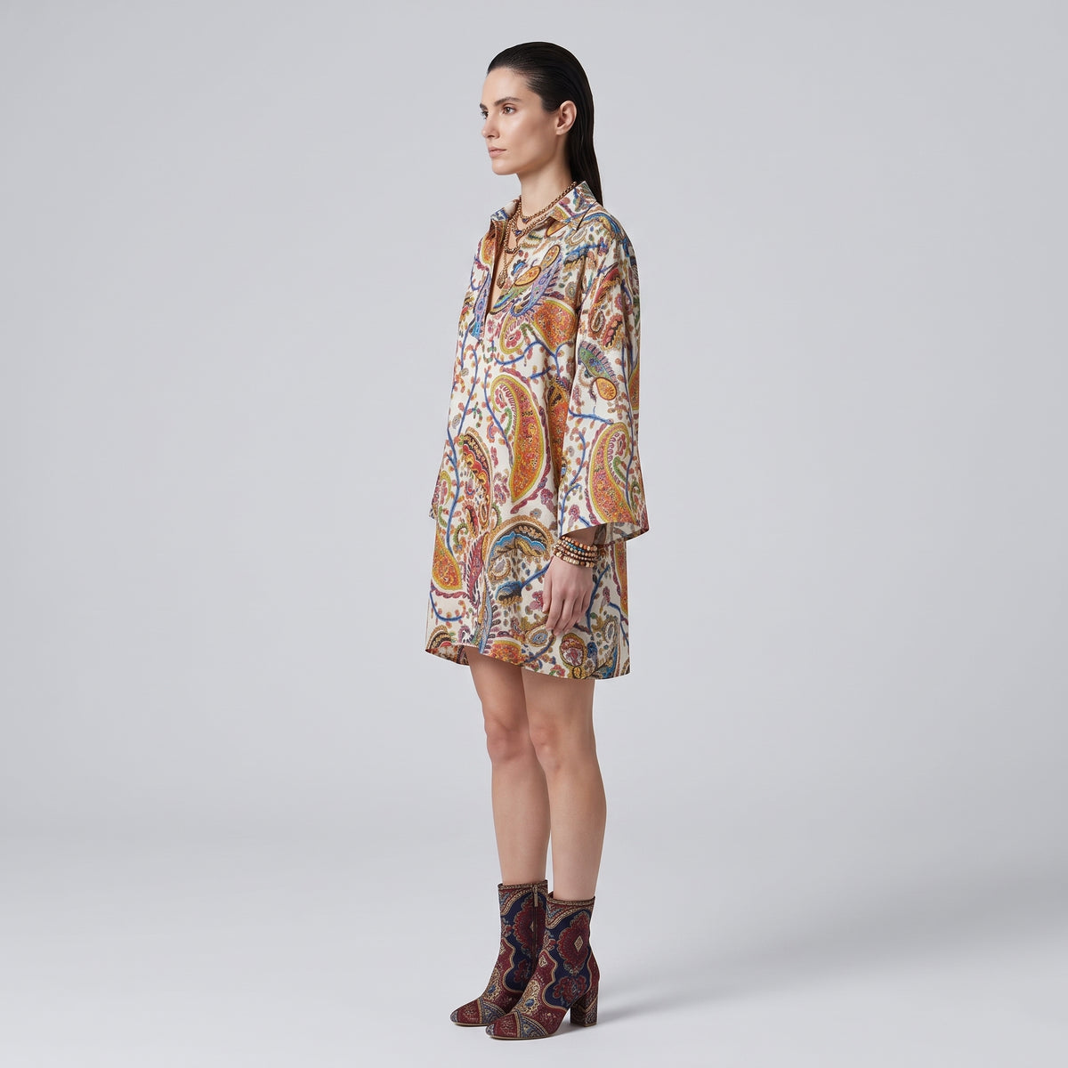 ETRO Paisley Print Kimono Shirt - view 4