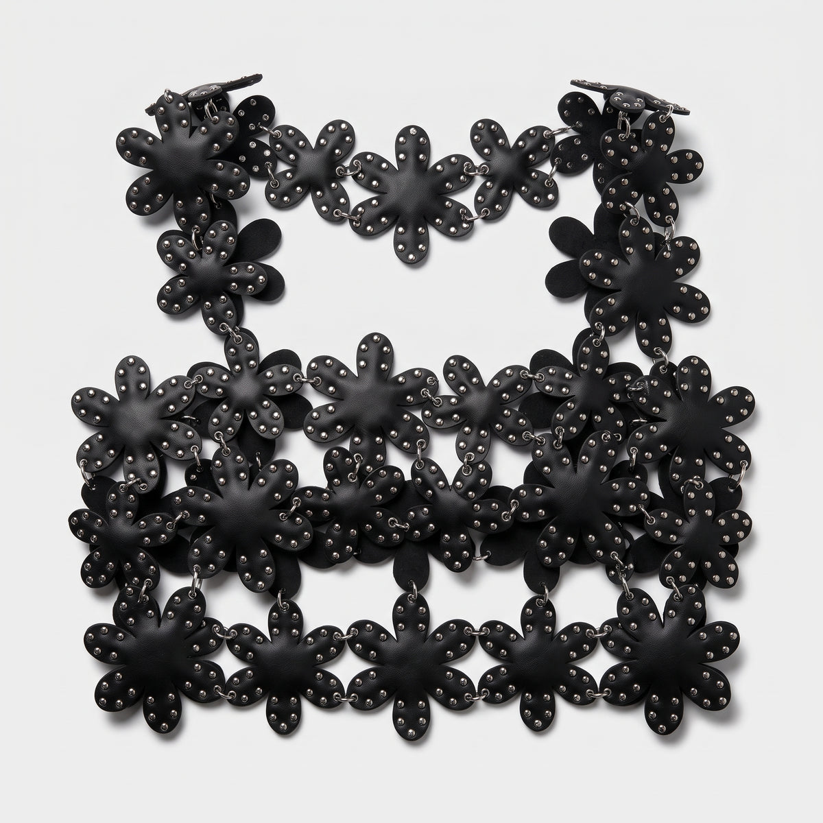 NOIR KEI NINOMIYA Studded Floral Harness Vest