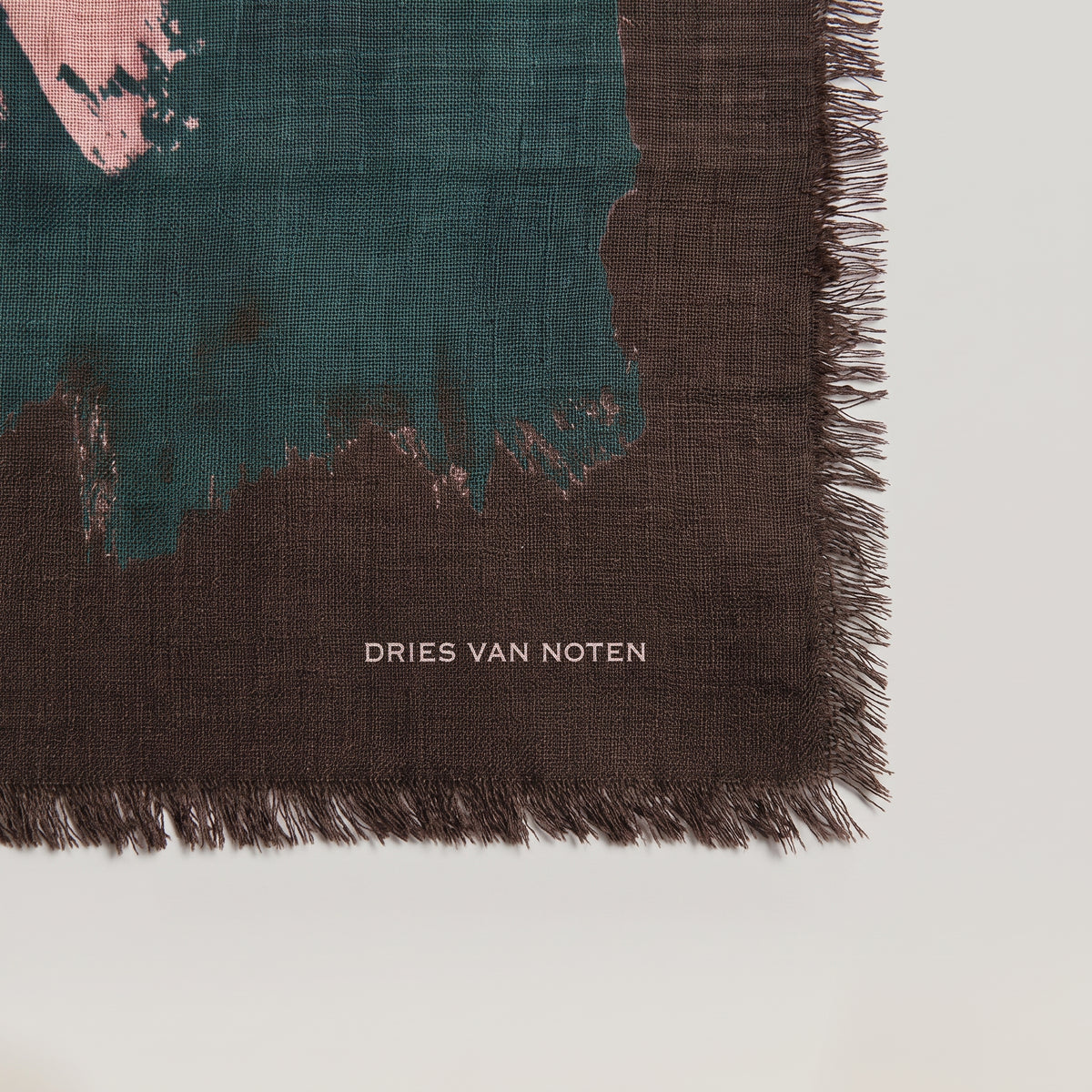 Abstract Pink and Teal Rug