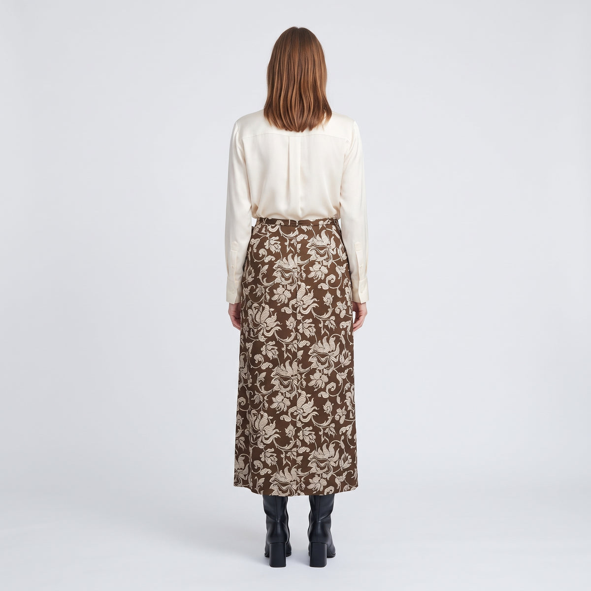 Verona French Lily Wrap Skirt