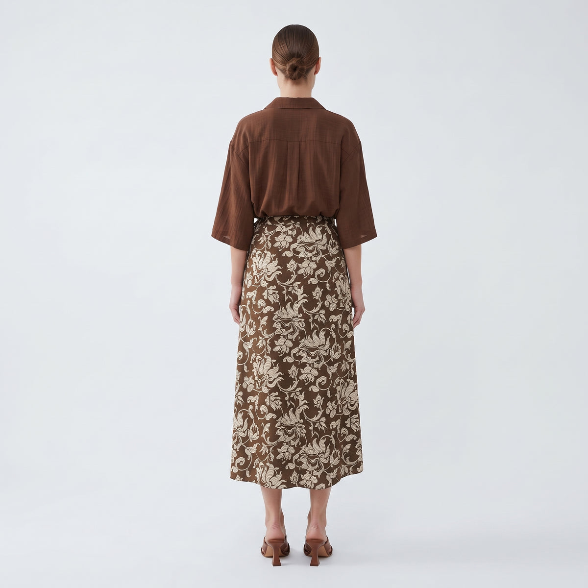 Verona French Lily Wrap Skirt