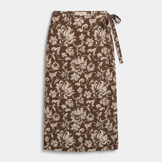 Verona French Lily Wrap Skirt