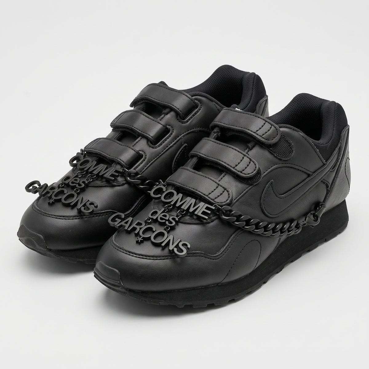 Triple Strap Chain Detail Sneakers