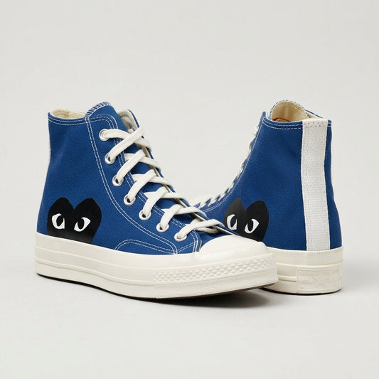 Classic Blue High Top Sneakers