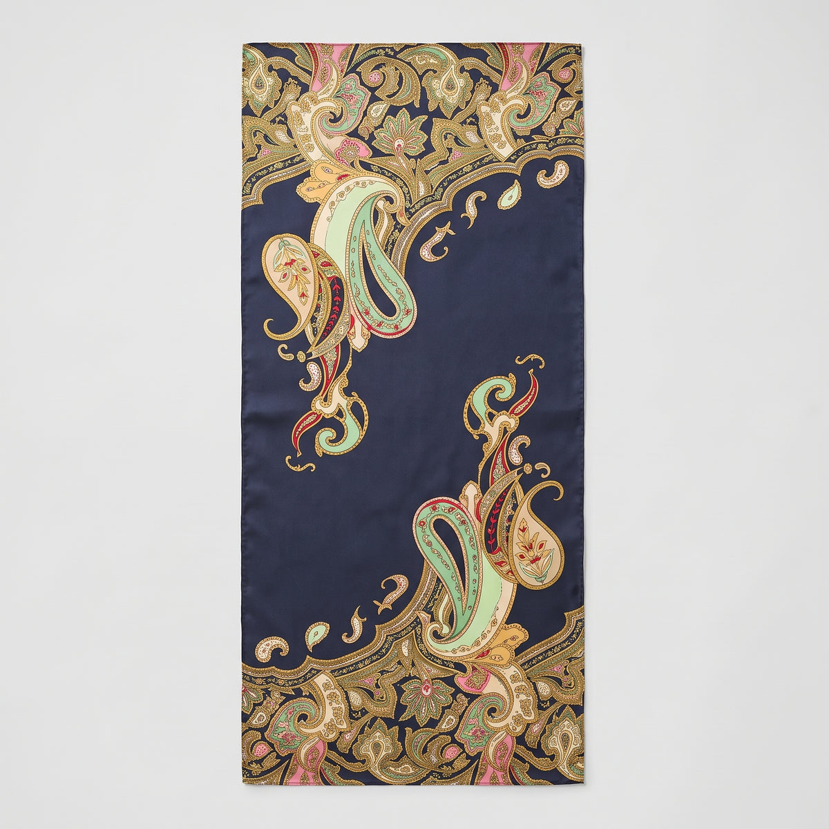 ETRO Paisley Print Silk Scarf