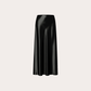 BLOUSE/SKIRT SET-Glossy Satin