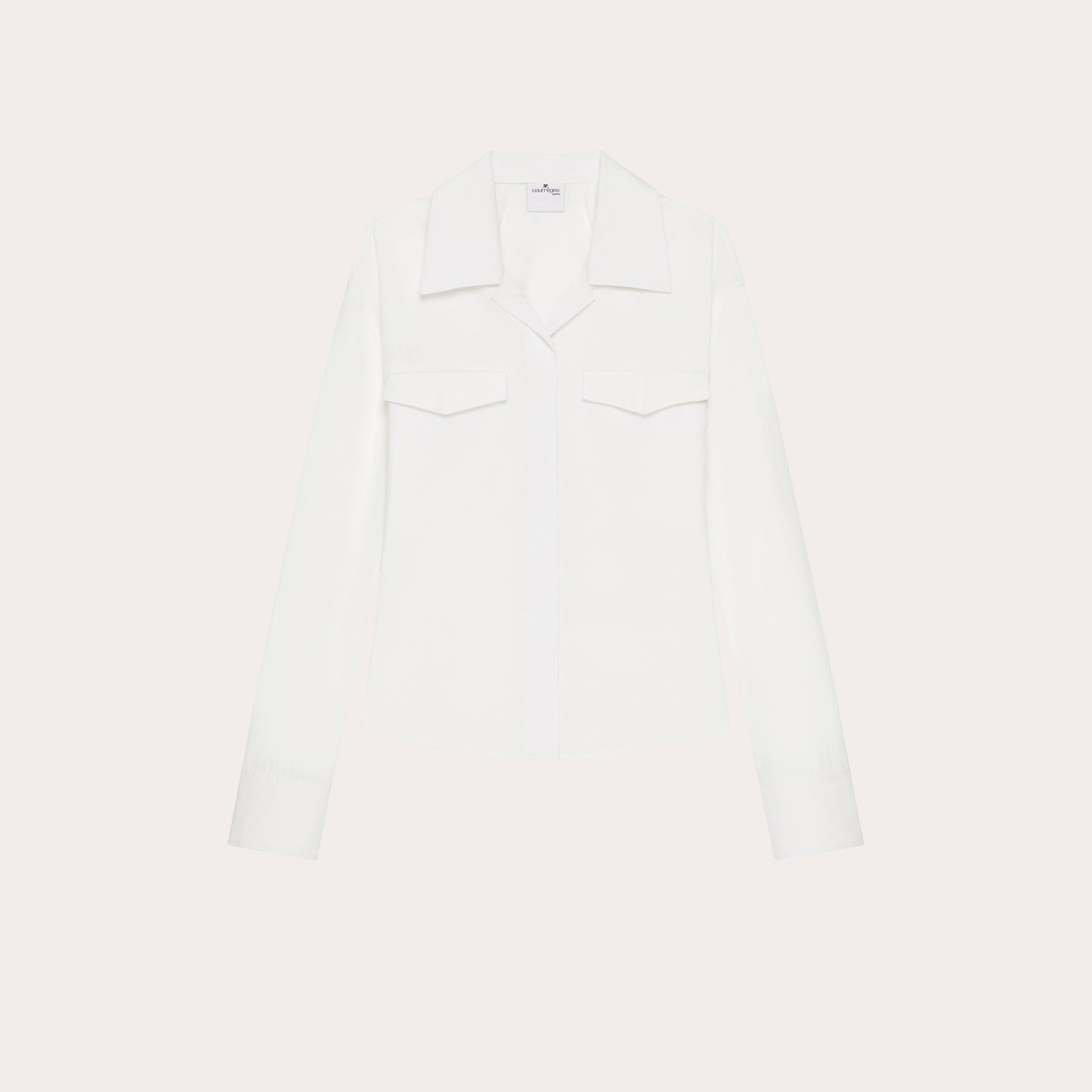 2-POCKET POPLIN SHIRT