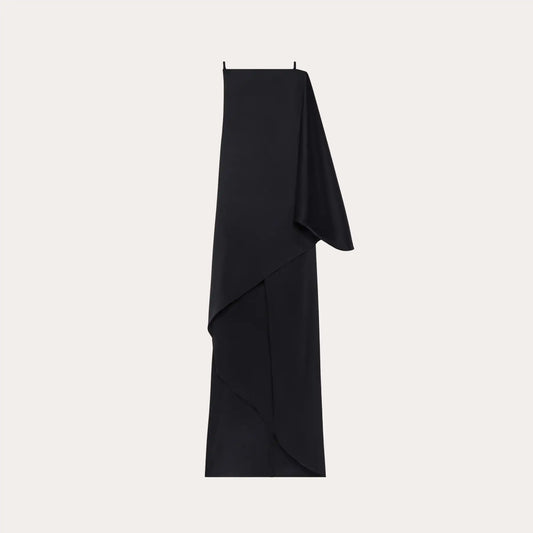 INFINITY OFF-SHOULDER LONG DRESS