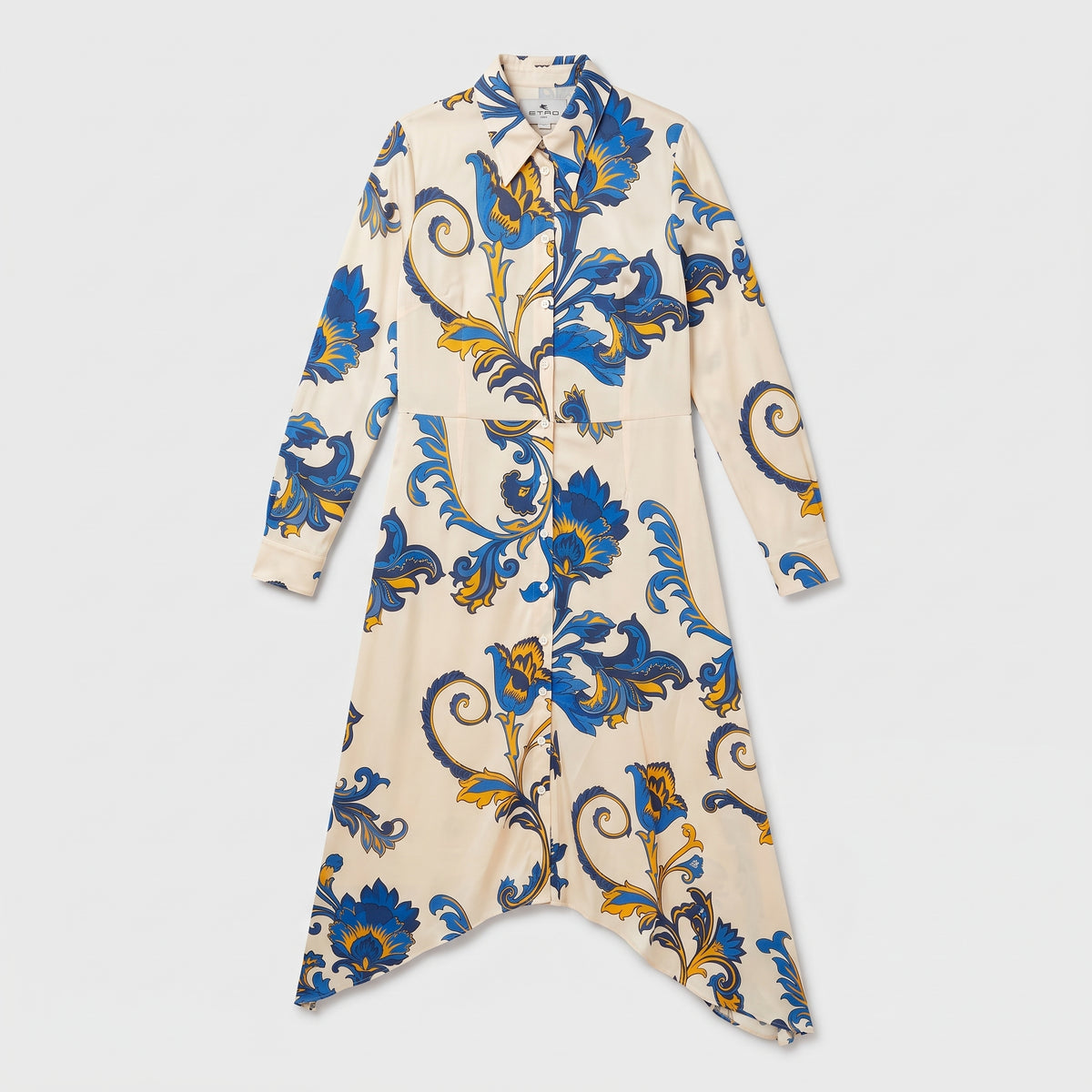 ETRO Baroque Asymmetric Shirt Dress