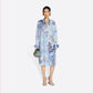 Printed Shirt Dress