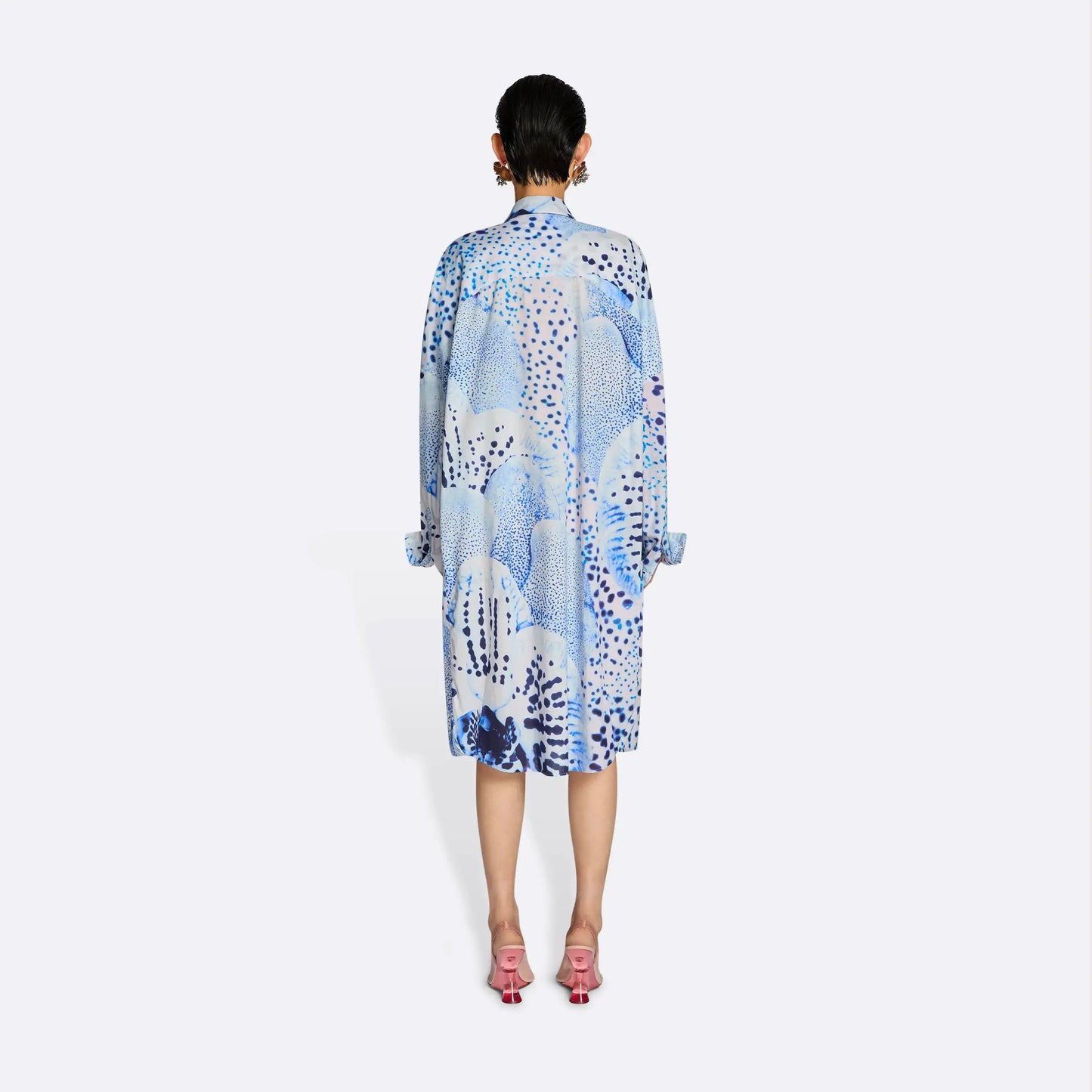 Printed Shirt Dress