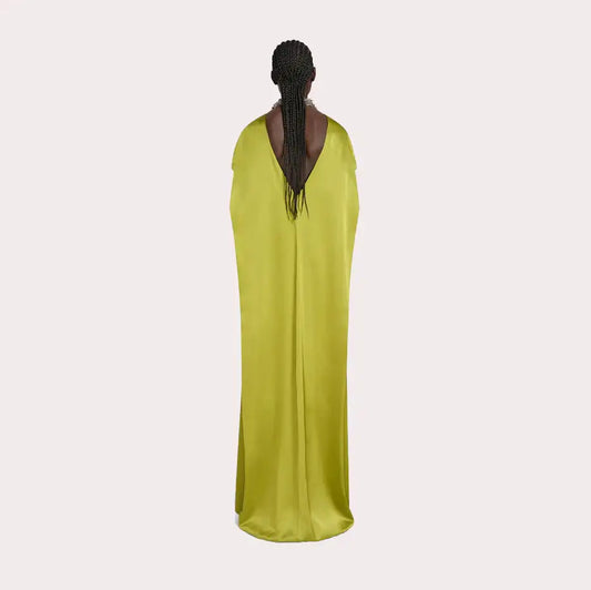 Silk Long Dress
