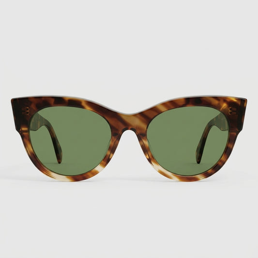 Tortoiseshell Cat-Eye Sunglasses
