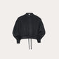 Cotton Balloon Sleeve Blouse
