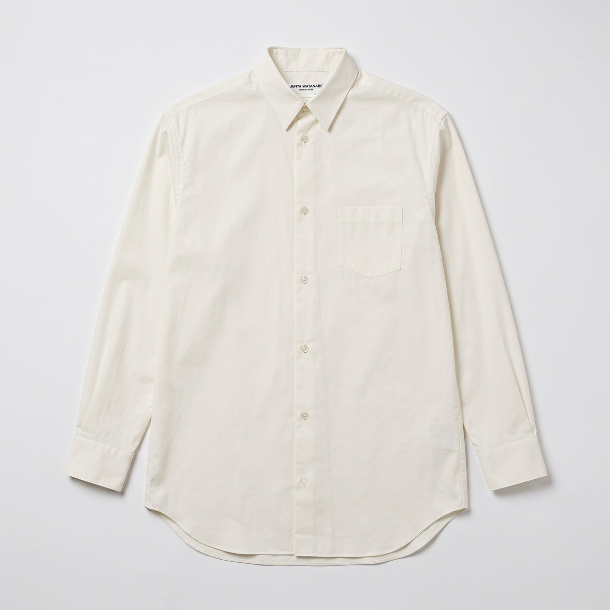 JUNYA WATANABE Classic Off-White Cotton Shirt