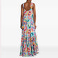 Long Dress with  Flounce