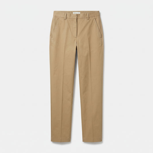 Classic Camel Tailored Trousers