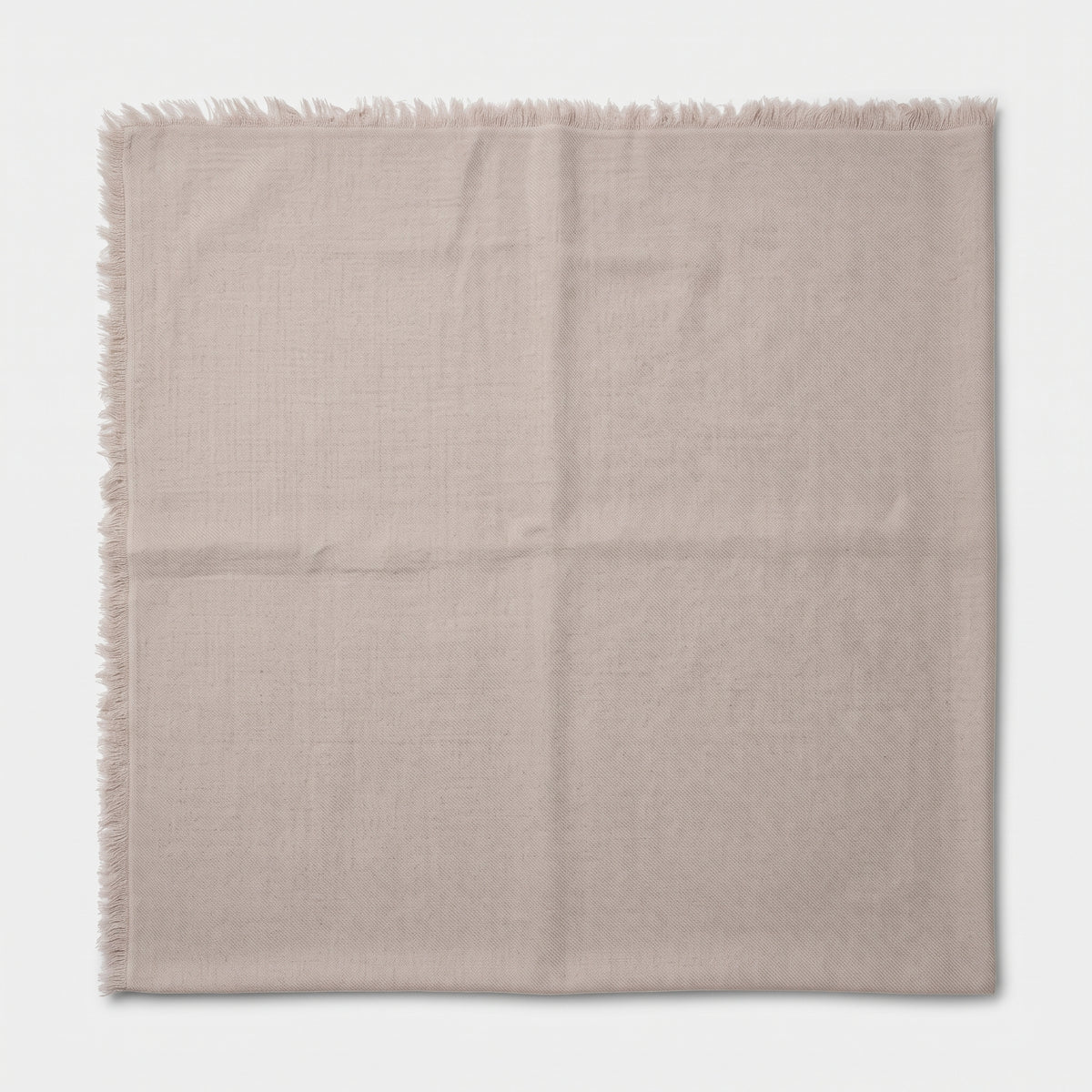 AMA PURE Luxurious Soft Fringed Square Scarf