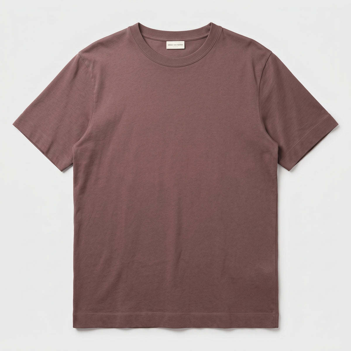DRIES VAN NOTEN Aubergine Supima Cotton T-Shirt