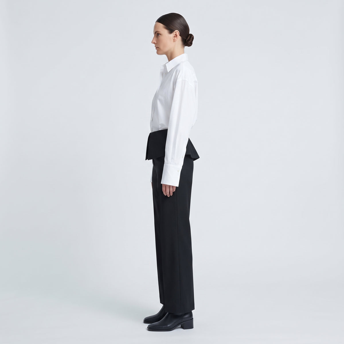 JIL SANDER Tailored Folded Waistband Trousers - view 4