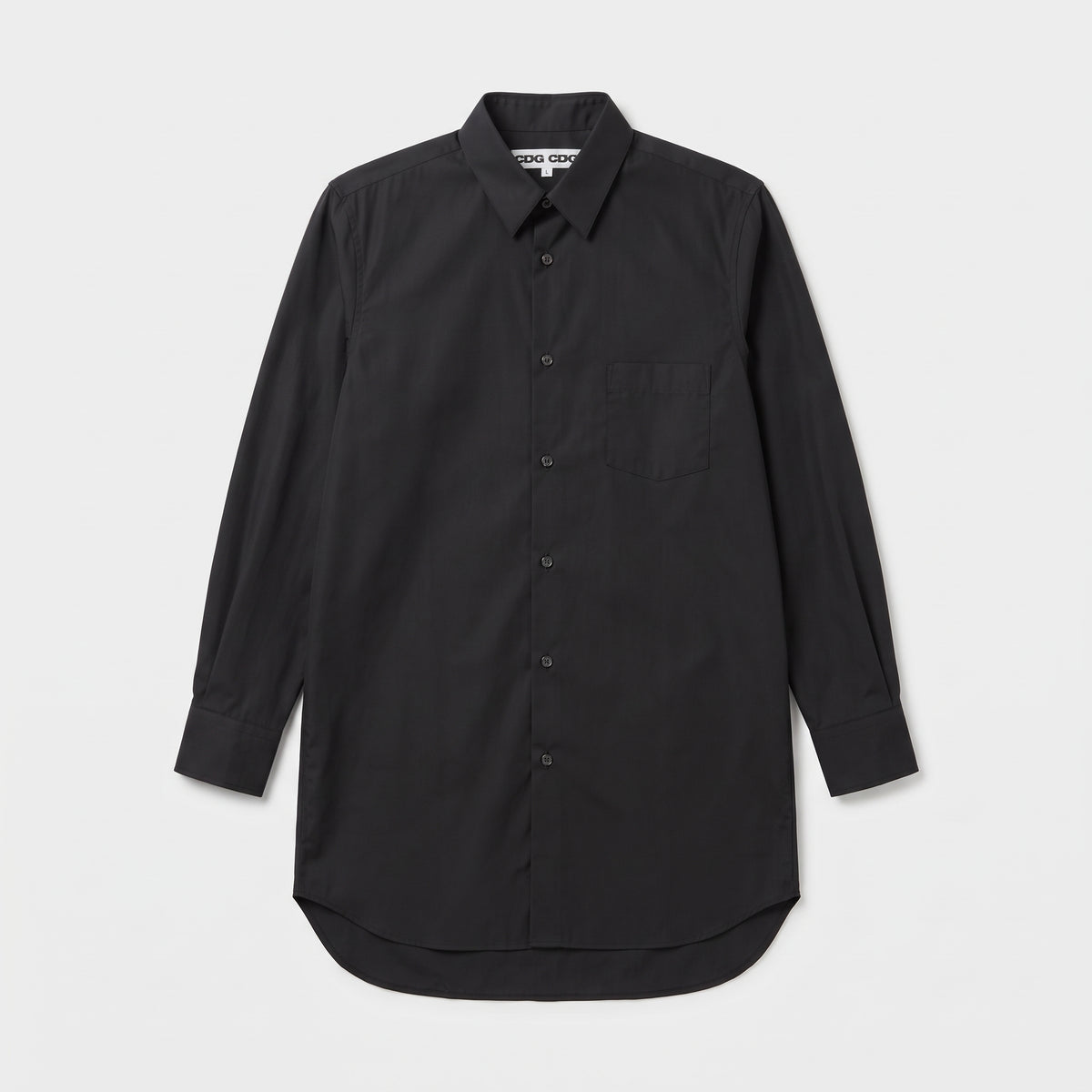 CDG CDG Minimalist Black Longline Shirt