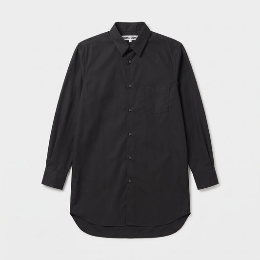 CDG CDG Minimalist Black Longline Shirt