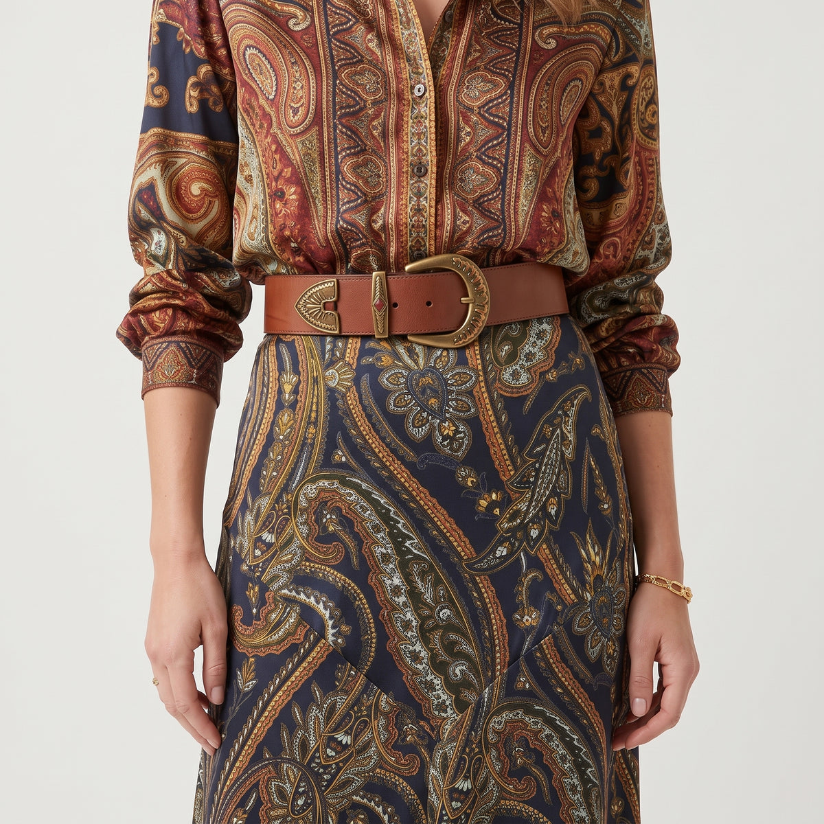 ETRO Paisley Print Midi Skirt - view 2