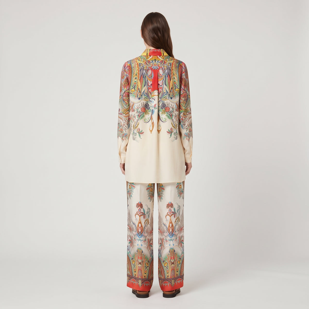 ETRO Paisley Print Long Sleeve Shirt - view 5