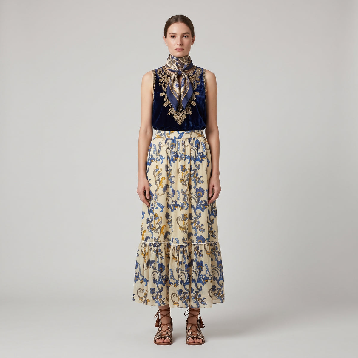 ETRO Floral Print Midi Skirt - view 3