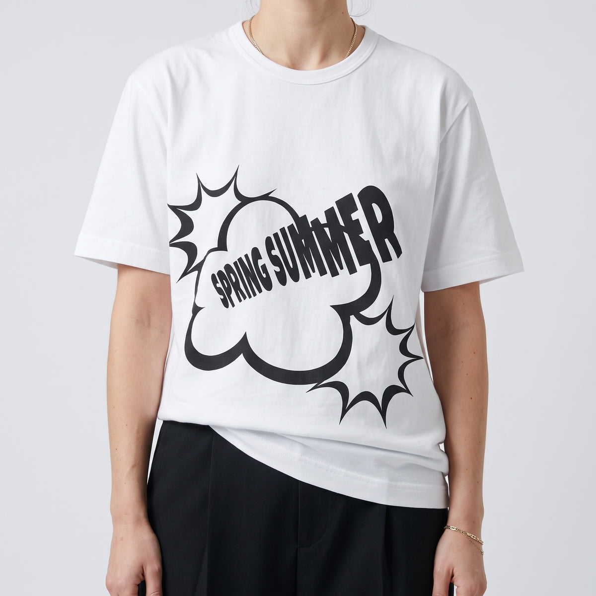 CDG SHIRT Spring Summer Graphic T-Shirt - view 2
