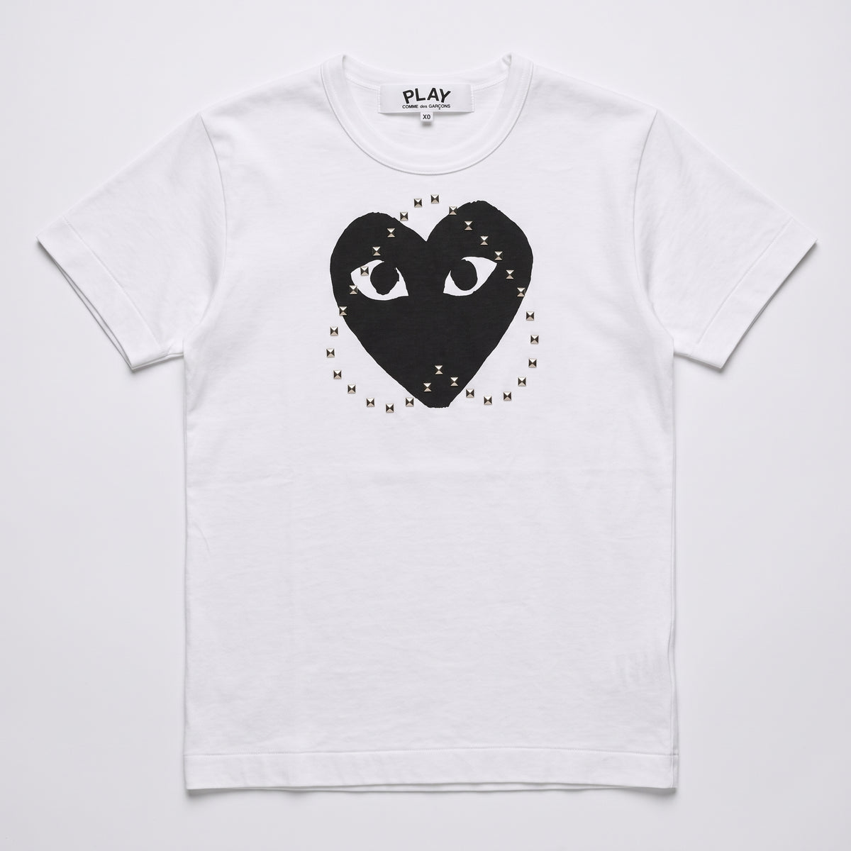 PLAY COMME DES GARCONS Heart Graphic Cotton T-Shirt