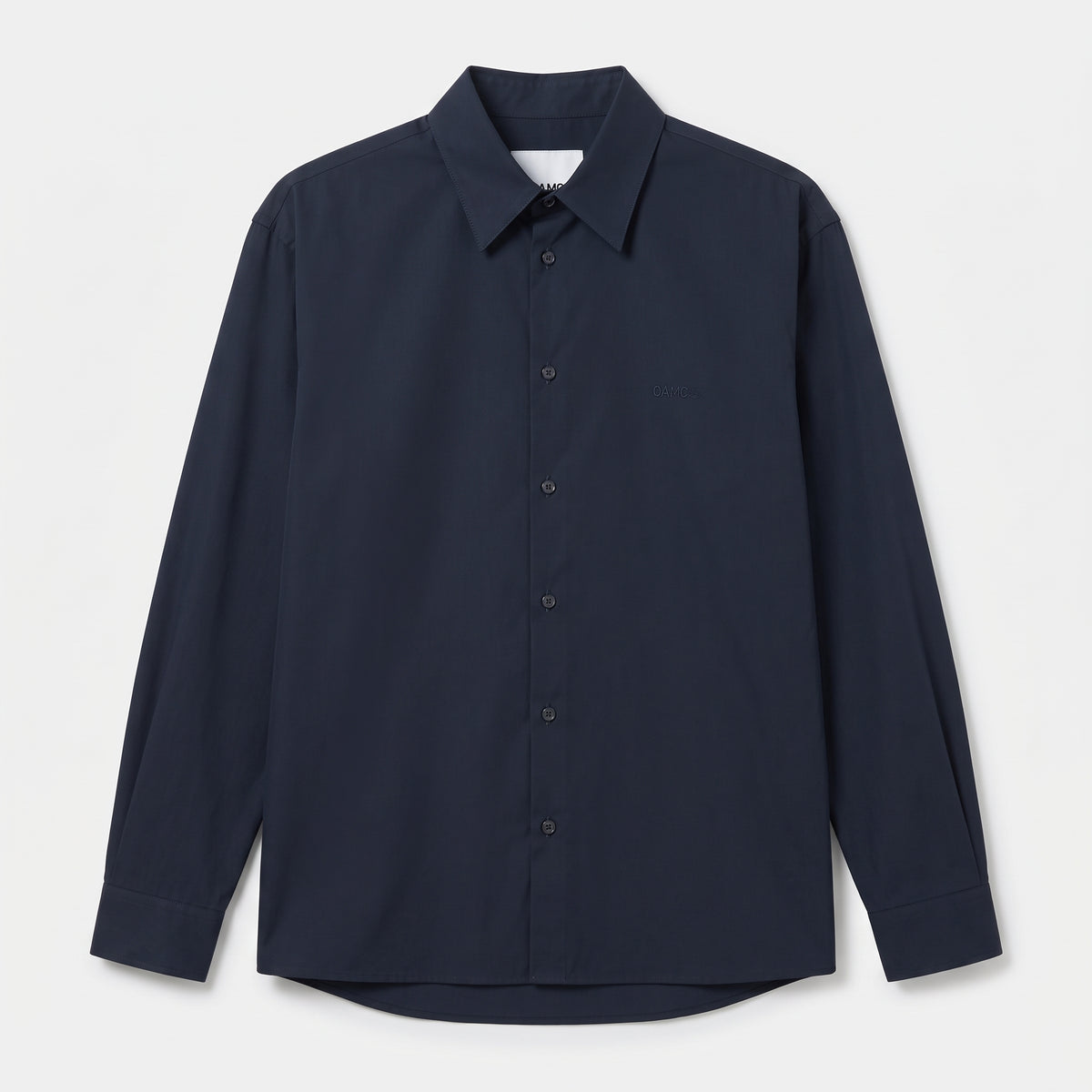 Minimalist Navy Cotton Shirt