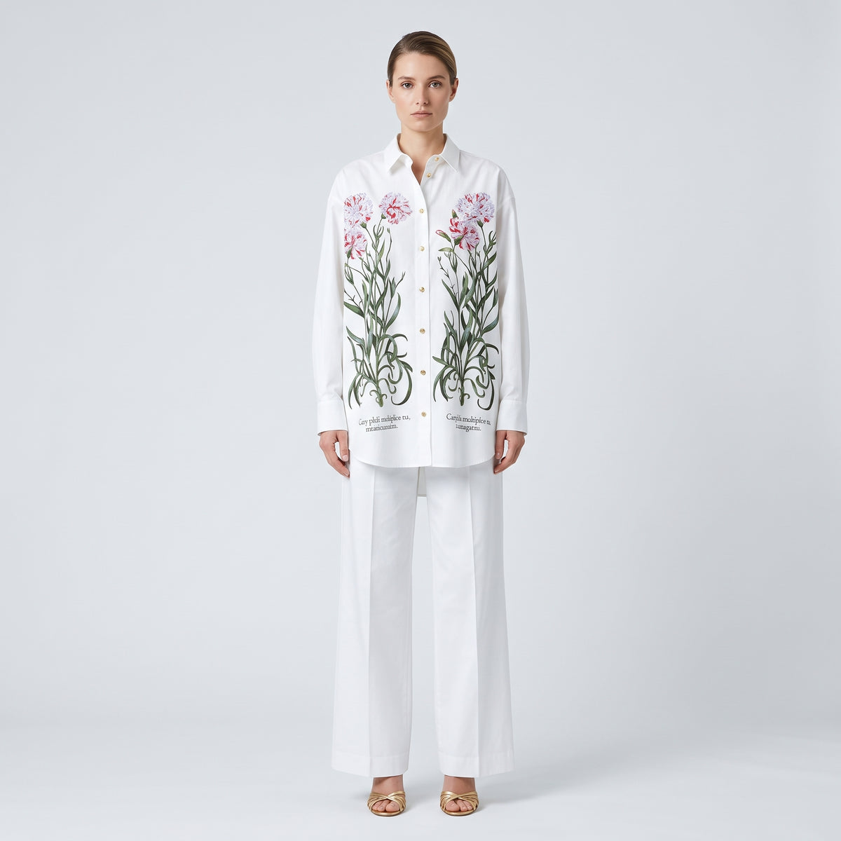 ALBERTA FERRETTI Floral Botanical Printed Blouse - view 3