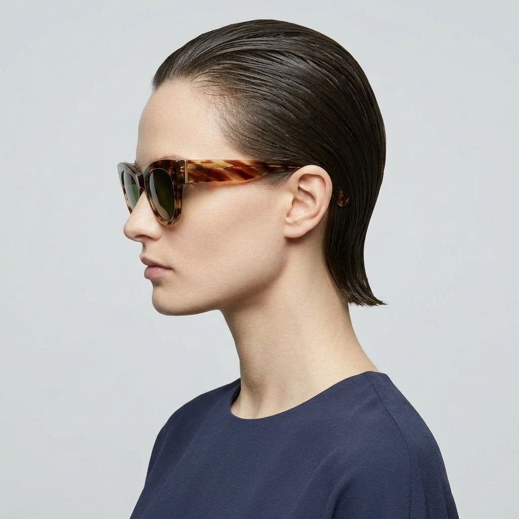Tortoiseshell Cat-Eye Sunglasses