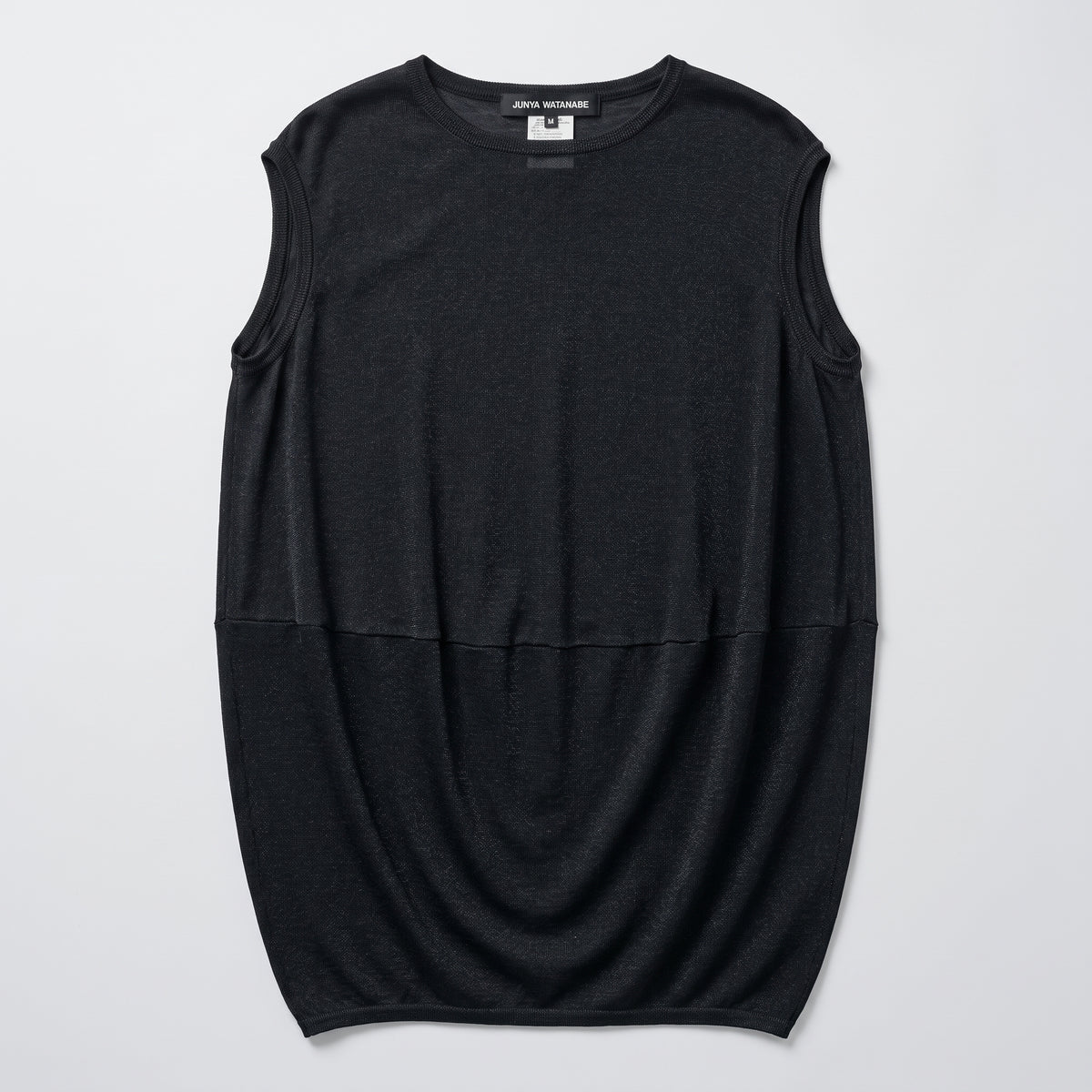 Sleeveless Draped Knit Top