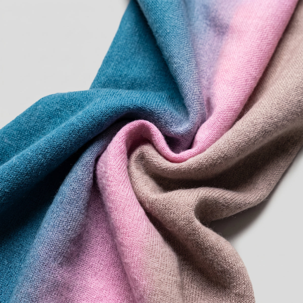 ASHTA Gradient Lilac Silk Scarf - view 6